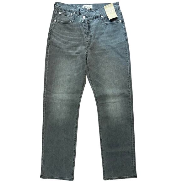 NWT Madewell The '90s Straight Jean in Burwick Wash: Cross-Tab Edition Size 29 - Picture 4 of 9